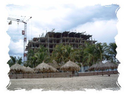 Lots of new construction going on South of our resort